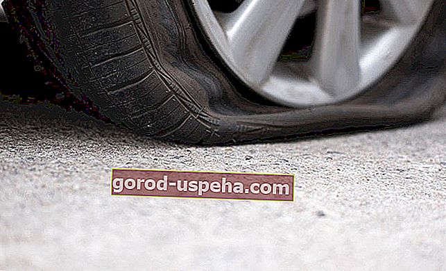 Kako uporabiti tesnilo za pnevmatike, če imate predrtje
