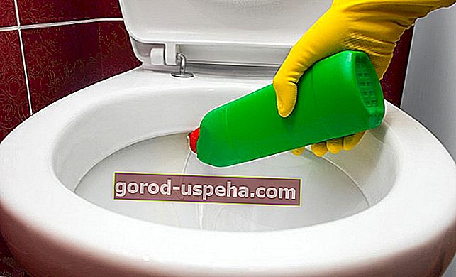 Направете почистващ гел за тоалетни